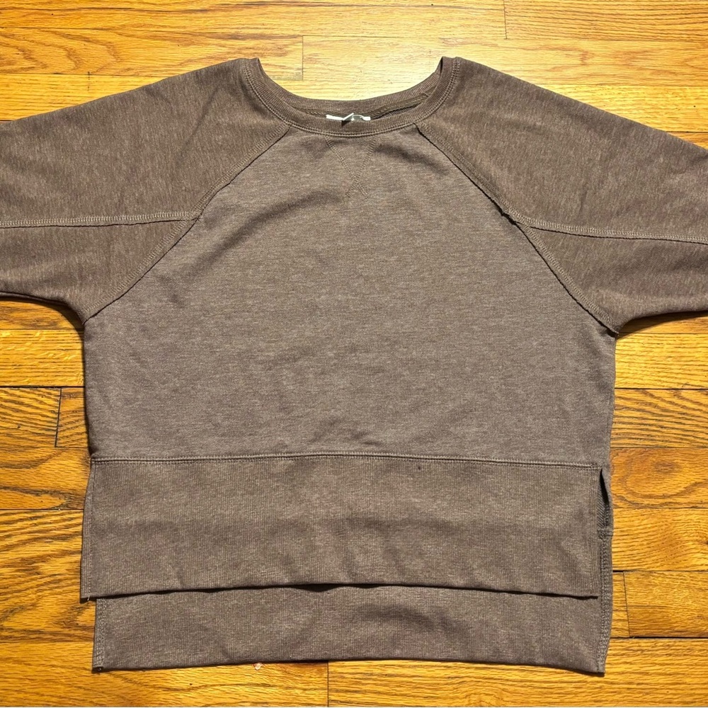 Hippie Rose Brown Crewneck Sweater - Picture 6 of 9